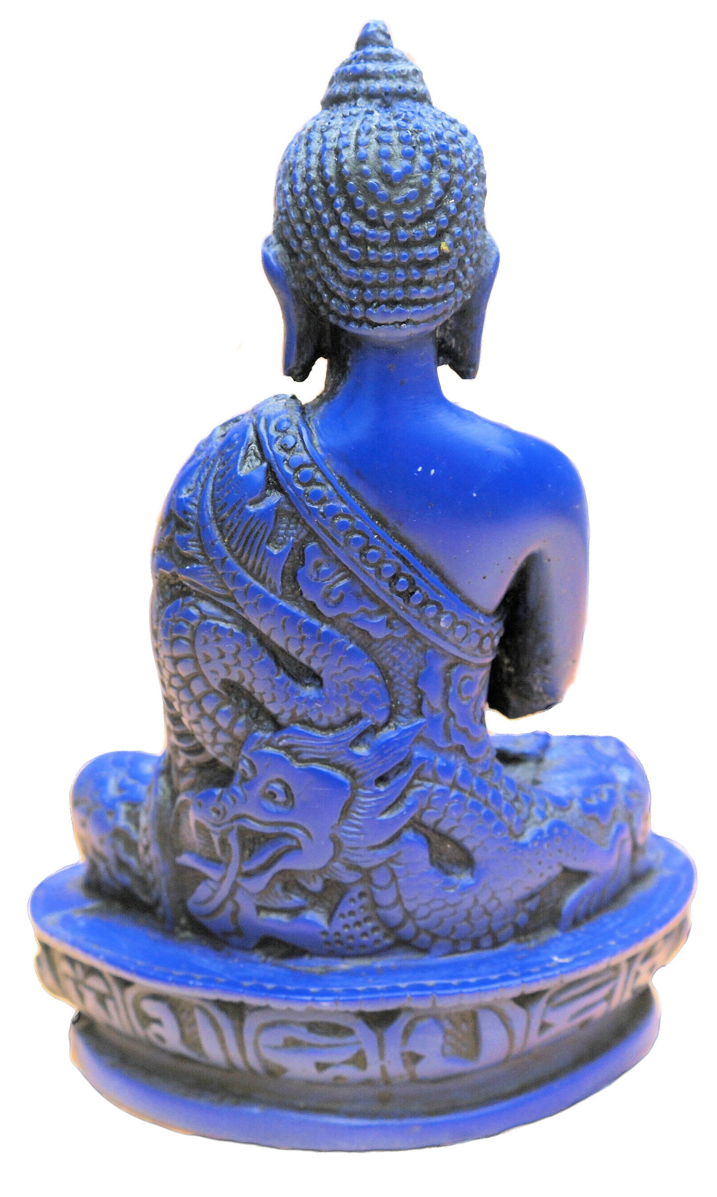 Buddha Statue, Blue buddha statue, blessing buddha statue