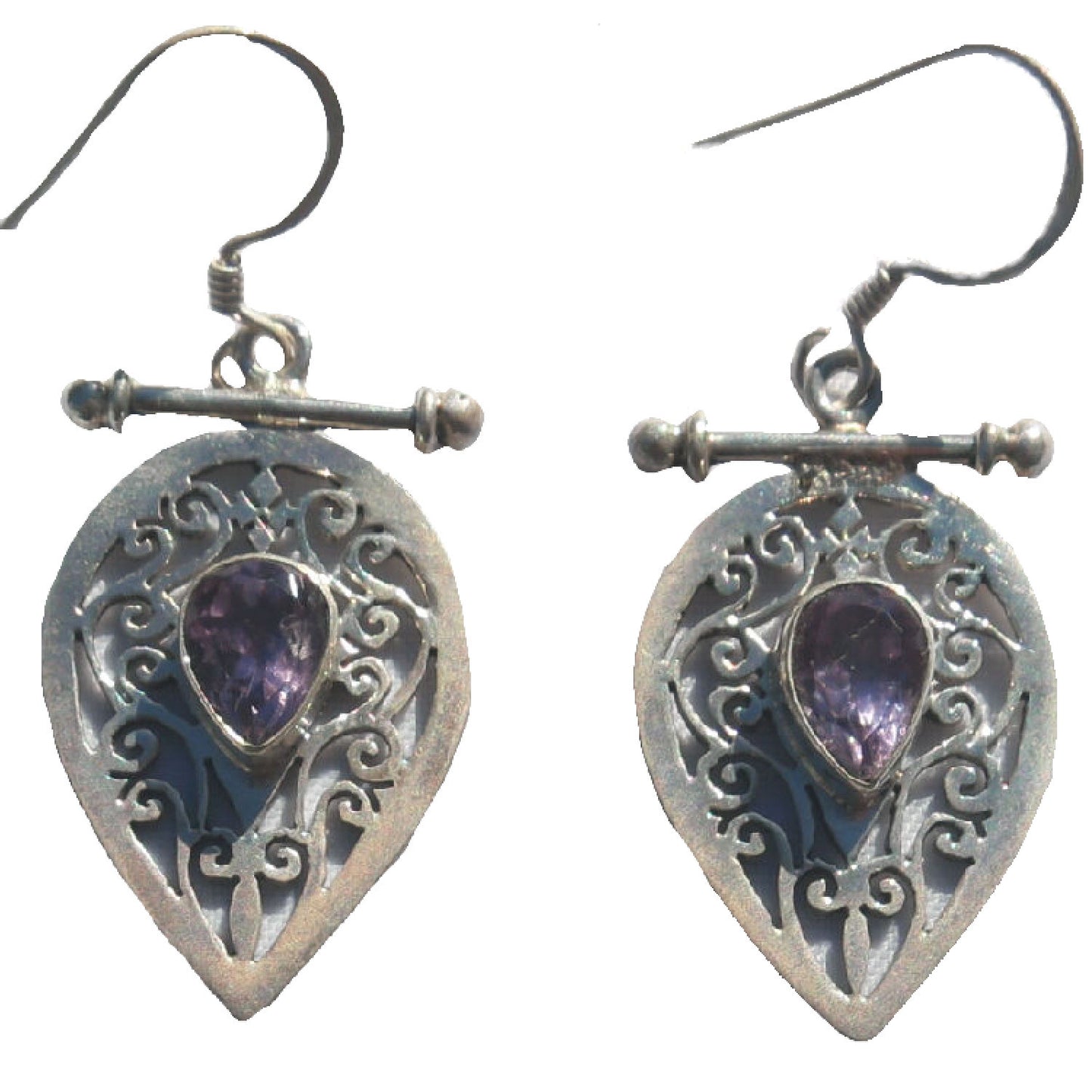 Ametheyst Necklace and Earring Sets