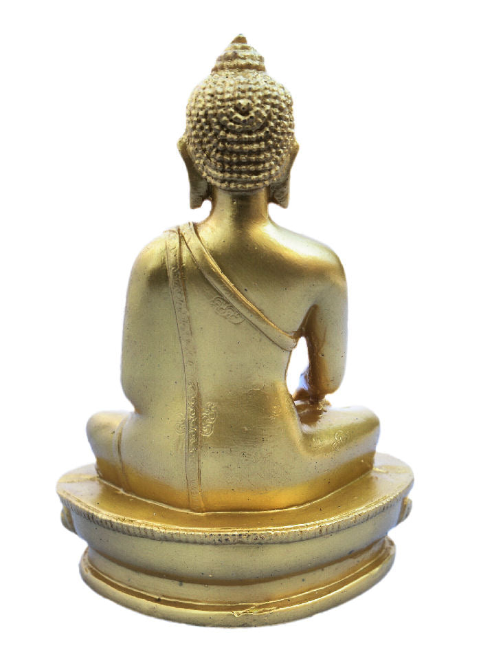 Earth Touching Buddha Gold RB-975