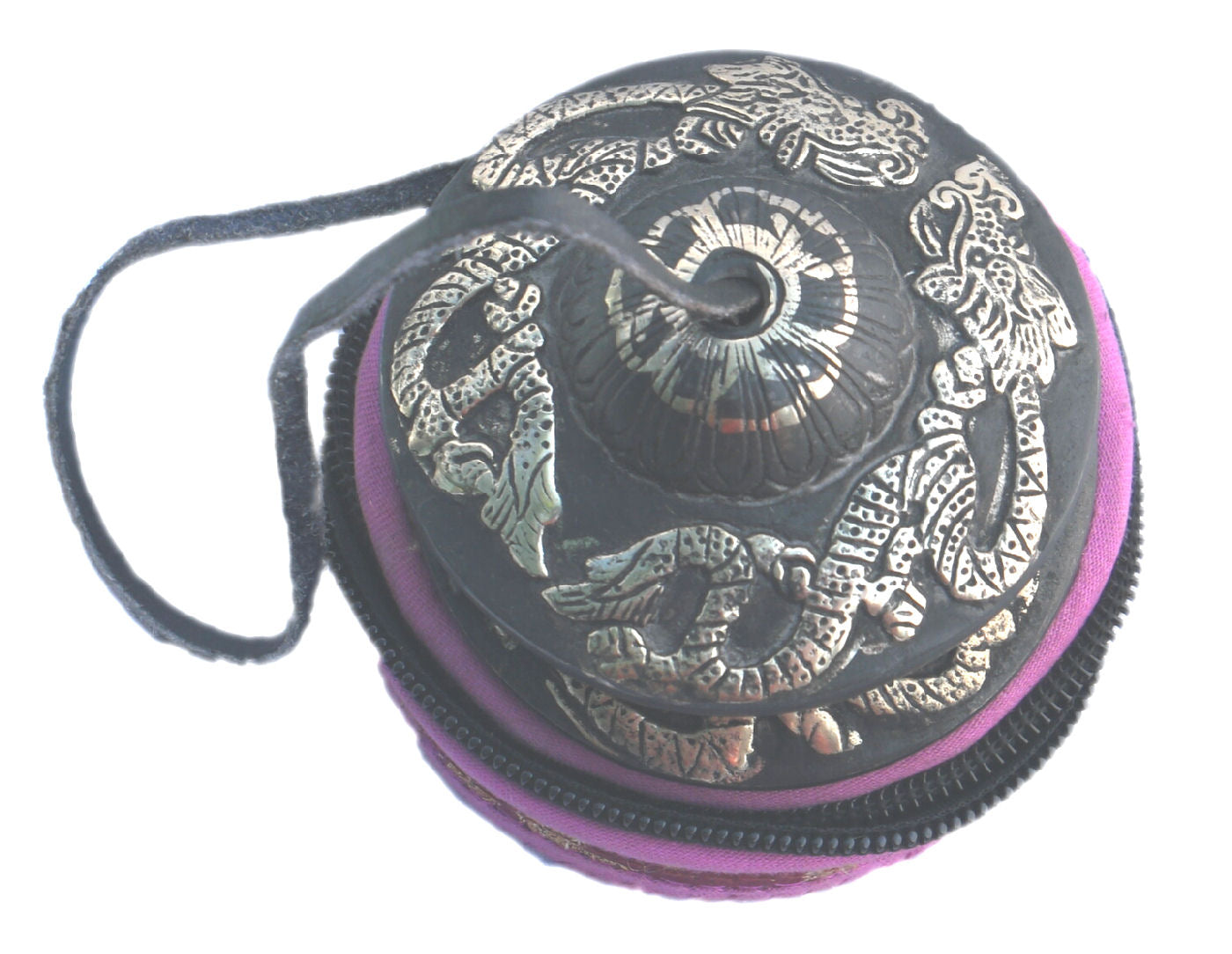 Tinsha with Dragon in Silk Pouch 4" TS-008