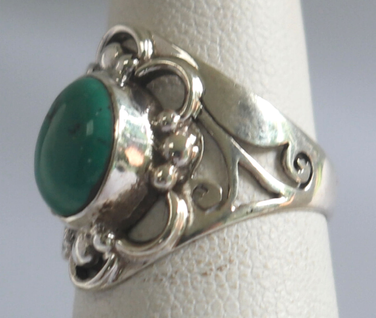 Turquosie stone Ring in sterling silver RPR-701
