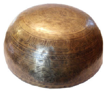 Carved hand hammer bowl set 12" SB-600S