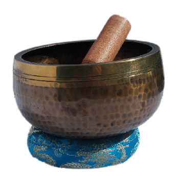 5" Tibetan hammer singing bowl set SBT2030