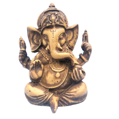 Ganesh with crown stone looking    RG-070S