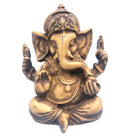 Ganesh with crown stone looking    RG-070S