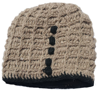 Wool Hat  Choclate  CP-030D