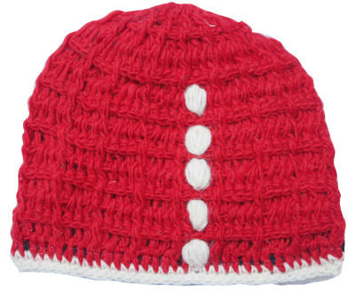 Wool Hat   Red CP-030A