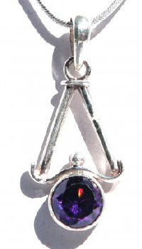 Tea Drop  Pendent Amthyst    SP-2008