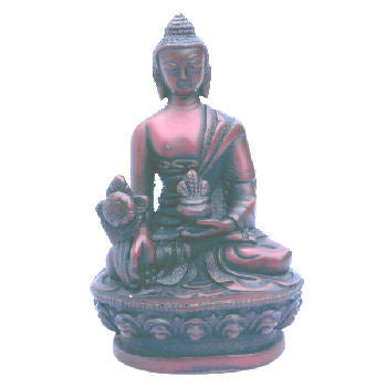 Medicine Buddha Statue wood looking    RB-952R