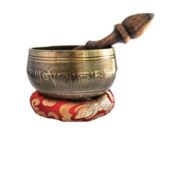 fine Tibetan Singing  bowl set  4"         SB-030