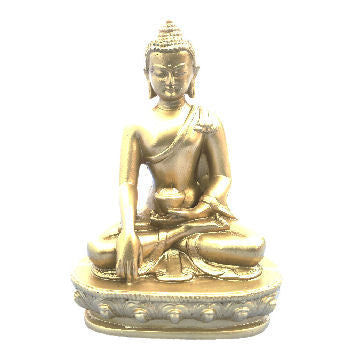 Earth Touching Buddha  Gold    RB-975