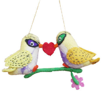 Holding Heart Birds on the Branch  FH020
