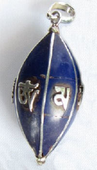 OM Mane Lapis Pendent      PP036B