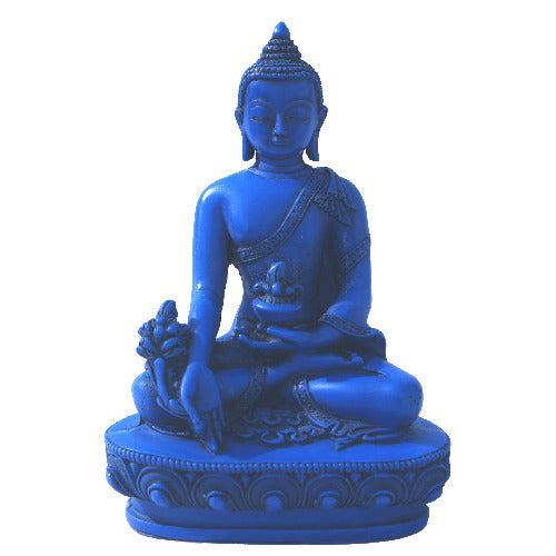 Medicine Buddha  Blue 6" tall  RB-859L