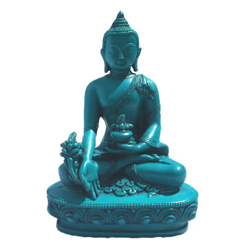 Medicine Buddha  Turquoise 6" tall  RB-859T