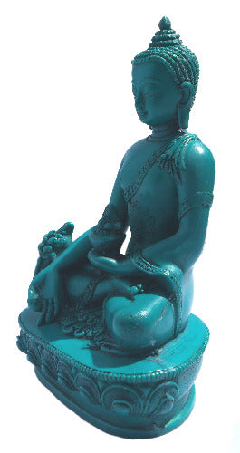 Medicine Buddha  Turquoise 6" tall  RB-859T