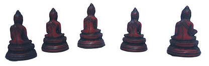Mini Buddha Statue set of 5                 RB-171R