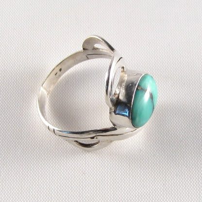 PR-113D     Turquoise stone Ring