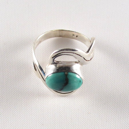 PR-113D     Turquoise stone Ring