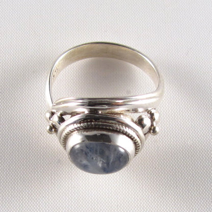 PR-115D     Rainbow Moon stone Ring