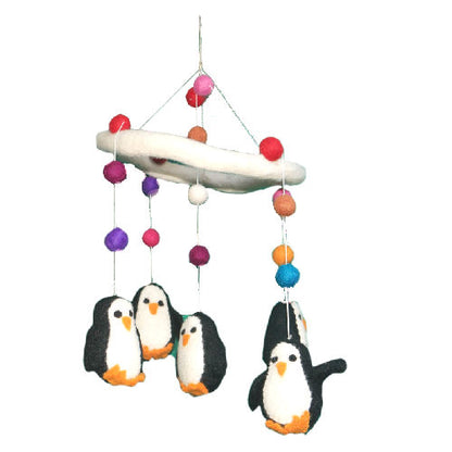 PENQUIN  Mobile FOR CRIB AND NURSERY