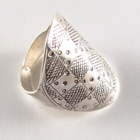 R-049      Adjustable Hand Carved Ring
