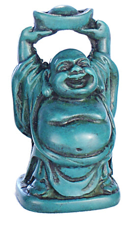 RN-133C    Turquoise Laughing Buddha