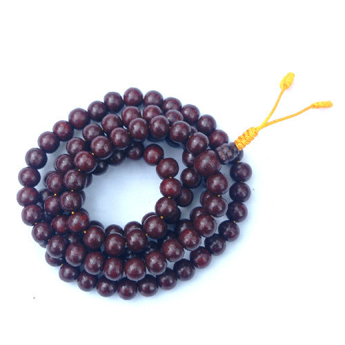 Red Rose wood Mala                  MBP-2003