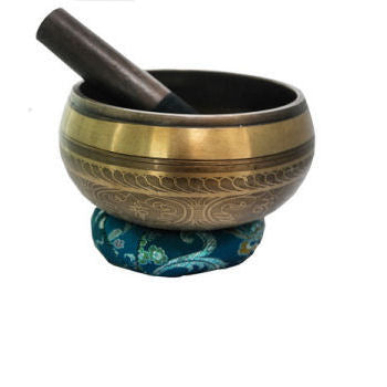 5 Buddha Singing bowl 5.5"-                SB-115