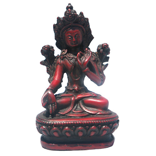 Tara Statue small  wood looking 4" tall    RB-165R
