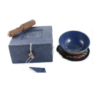 THIRD EYE Chakra Singing Bowl Set     SB-CO2