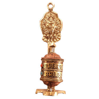 Prayer Wheel  Counch-small Prayer Wheel  PW-019A