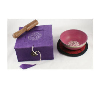 Crown Chakra Singing bowl set      SB-C01