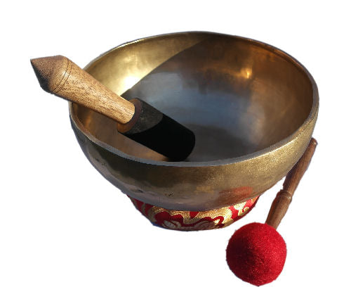 Hand hammer authentic singing  bowl set 10"    SB-075