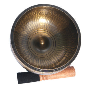 5" Tibetan hammer singing bowl set          SBT2030